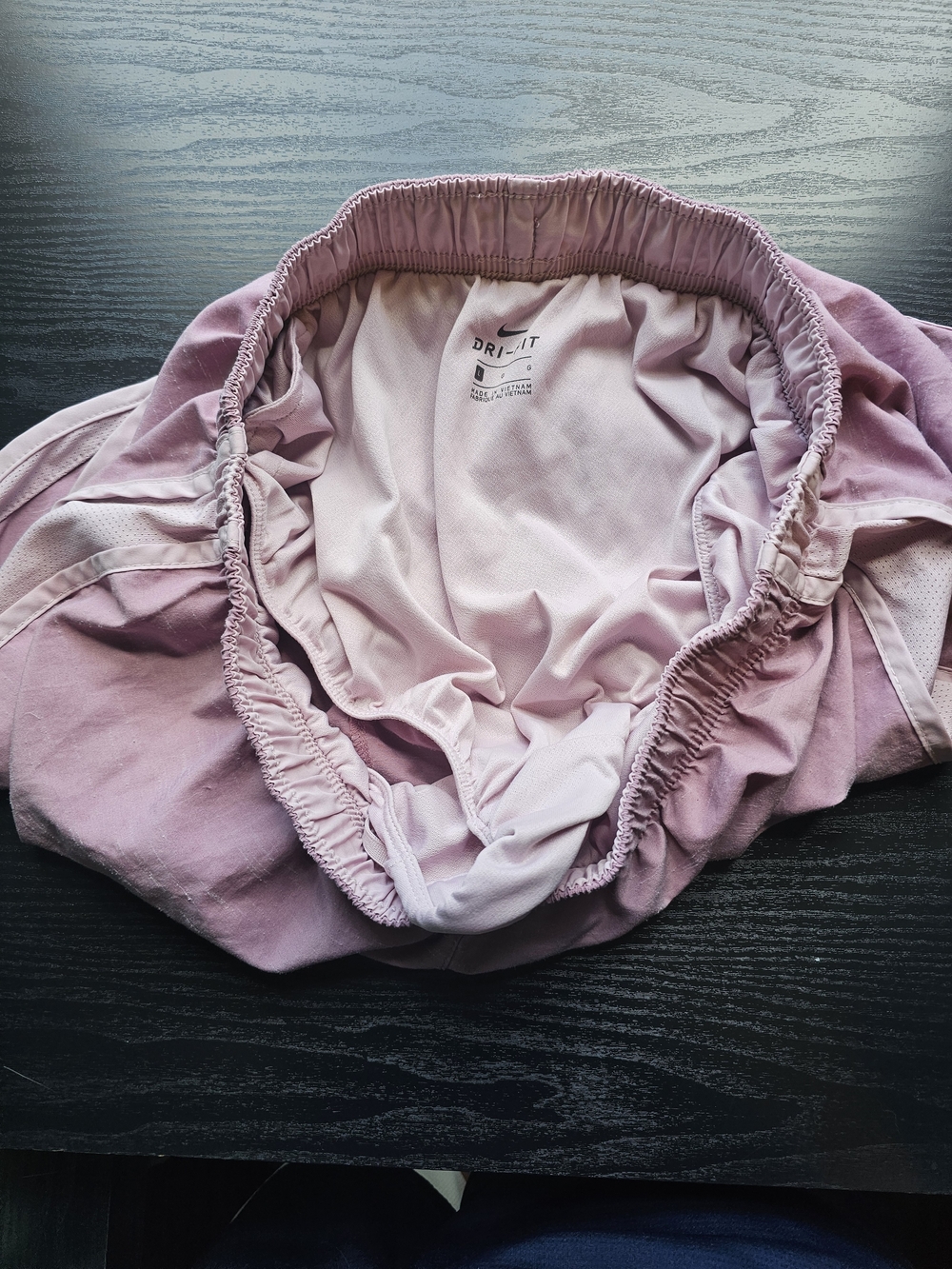 Nike Dri-fit Dusty Rose Running Shorts Women's Size L - Picture 7 of 10
